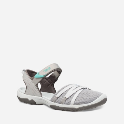 Teva Tirra CT - Women's Teva Hiking Sandals - Grey | India (GJPU20864)